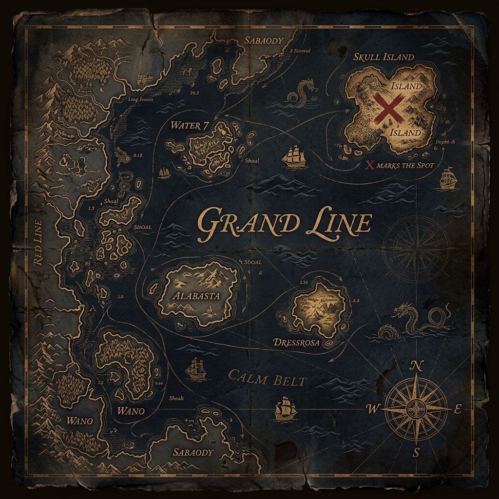 Grand Line Map